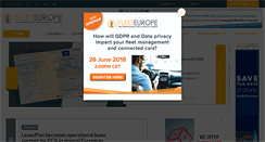Desktop Screenshot of fleeteurope.com